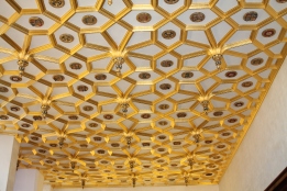 Ceiling in the Great Watching Chamber (where petitioners would wait for an audience with Henry)